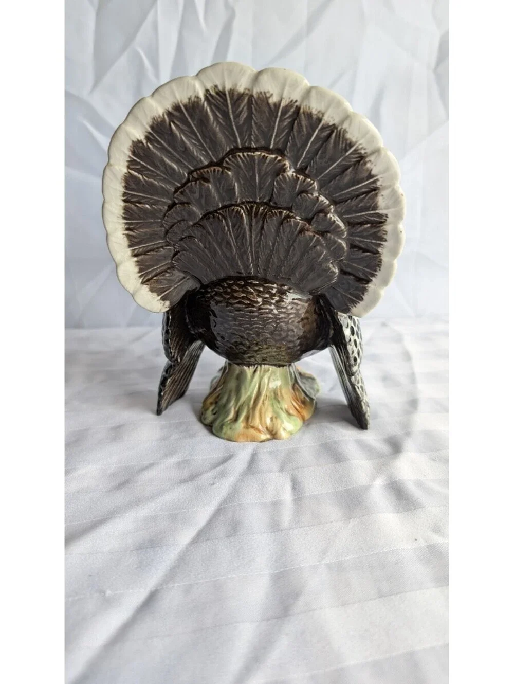 Beswick Turkey Model No. 1957 England Vintage Porcelain Figurine Decor